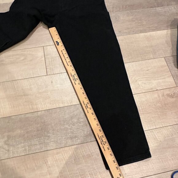 PRETTY LITTLE THINGS WOMENS SIZE 10 BLACK MOM JEANS - Picture 3 of 9